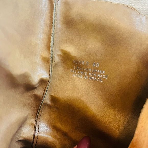 Steve Madden Kinko heeled square toe lugg sole boots side zip Vintage 90s EUC RA - Picture 3 of 9